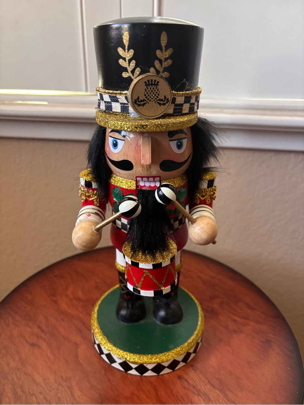 MacKenzie-Childs Toyland Drummer Nutcracker Christmas decor